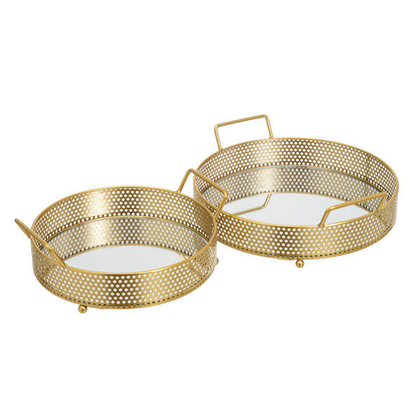 Fairmont Park Natasa Tray Set of 2 Wayfair.co.uk
